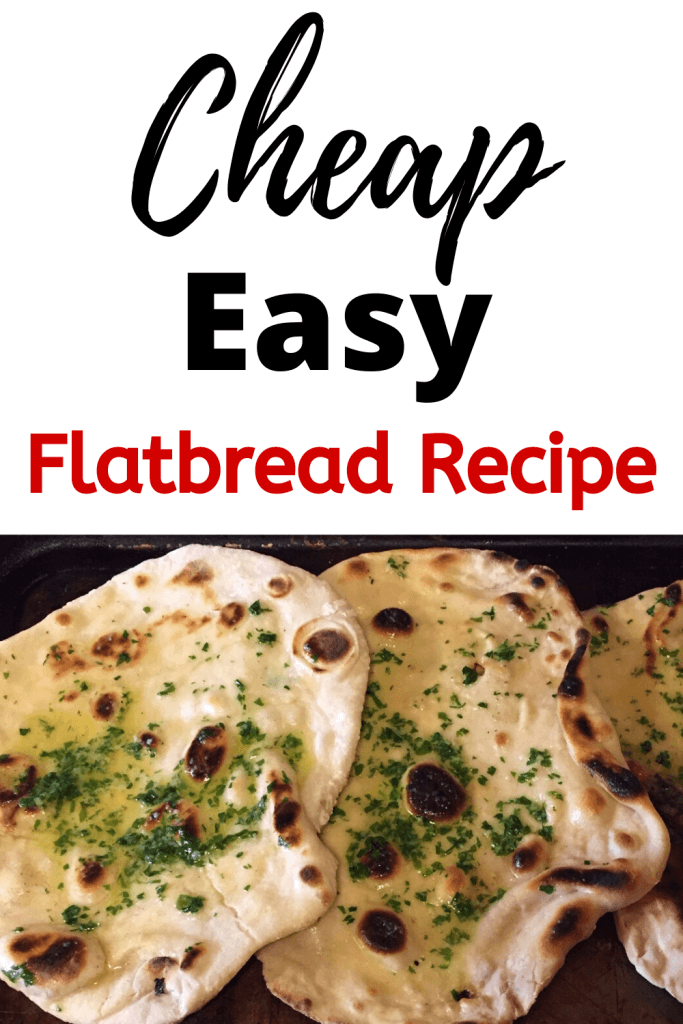 These cheap flatbreads are super easy to make, only use three ingredients and are perfect for topping with a multitude of different foods.