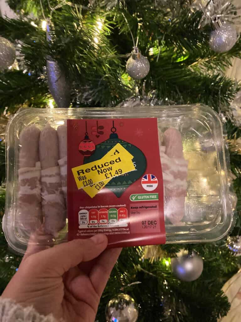 Buying Reduced Food For Christmas